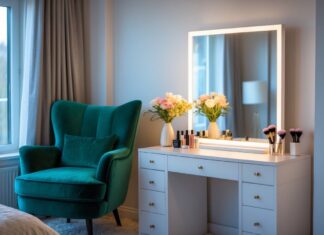 Sådan skaber du den perfekte hjemmehygge med velour og sminkebord med spejl tilbud