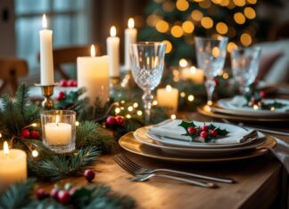 Sådan skaber du den perfekte juleborddækning med lys og hygge