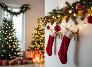 Sådan skaber du den perfekte julestemning med bøjlestang til væg julepynt
