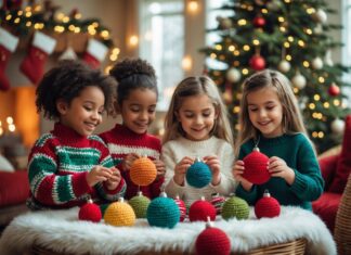 Sådan skaber du den perfekte julestemning med hæklet julepynt til børn og hyggelige julesweatre