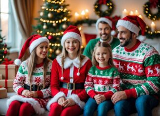 Sådan skaber du den perfekte julestemning med nissepige-kostumer og julesweater til hele familien