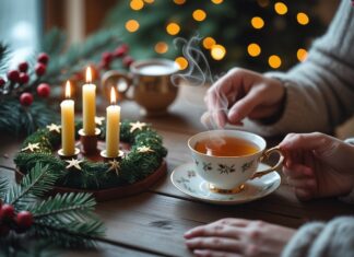 Sådan skaber du den perfekte julestemning med te og adventslysestage til julen