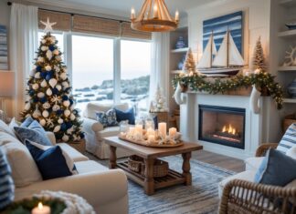 Sådan skaber du den perfekte maritime julestemning i hjemmet