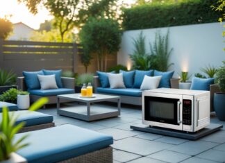 Sådan skaber du den perfekte udendørs lounge med mikroovn tilbud online