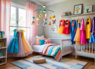 Sådan skaber du det perfekte børneværelse med kostumer og musikuro til børneværelset