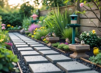 Sådan skaber du en fuglevenlig have med soldaterfliser