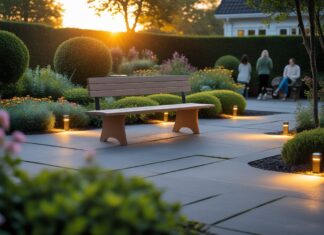 Sådan skaber du en hyggelig have med bænke og nedgravningsspot til haven