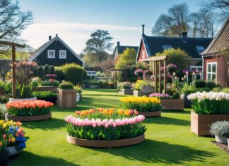 Sådan skaber du en smuk have med blomsterstandere til haven i Midtjylland