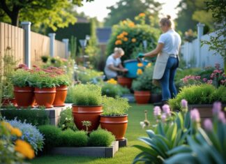 Sådan skaber du en smuk have med redskabskrukker og malerarbejde