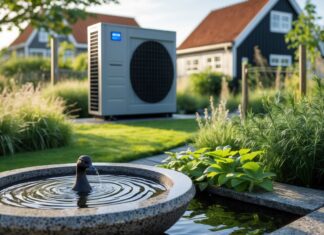 Sådan skaber du et energieffektivt uderum i Dragør med varmepumpe og granit fuglebad