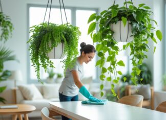 Sådan skaber du et grønnere hjem med planteophæng og rengøringstips