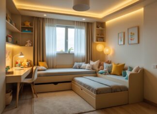 Sådan skaber du et hyggeligt og funktionelt børneværelse med varme og seng med udtræk