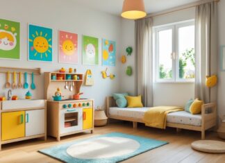 Sådan skaber du et inspirerende børneværelse med plakater og legetøjskøkken til børneværelset