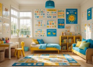 Sådan skaber du et inspirerende læringsmiljø med plakater til børneværelset