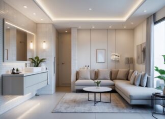 Sådan skaber du et stilfuldt badeværelse og stue med hjørnesofa tilbud online