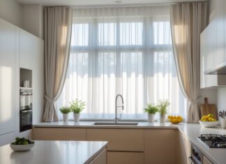 Sådan skaber du et stilfuldt køkken med gardiner i Aarhus