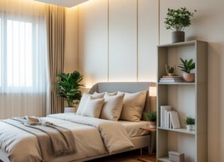 Sådan skaber du et stilfuldt soveværelse med en lille reol til soveværelset