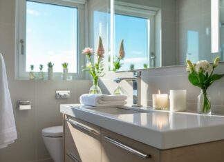 Sådan skaber du et velduftende badeværelse med badeværelsesmøbel med vask tilbud