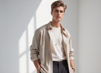 Sådan styler du din halskæde med en overshirt til enhver lejlighed