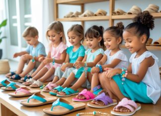 Sådan vælger du de bedste sandaler og smykker med sten til børn