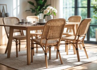Sådan vælger du de perfekte fletstole til spisebordet
