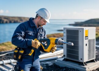 Sådan vælger du den rette mejselhammer til varmepumper på Bornholm