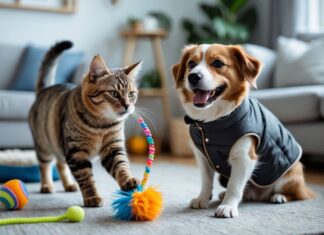 Sådan vælger du det bedste legetøj til din kat og hundedækken til din hund