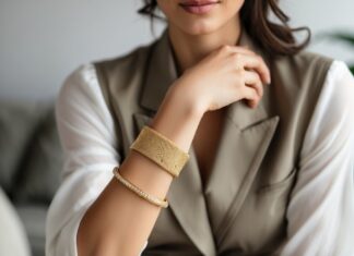 Sådan vælger du det perfekte guldarmbånd til din lang vest i høj kvalitet