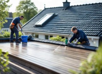 Sådan vedligeholder du din terrasse og tag i Herning