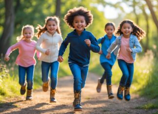 Sjove aktiviteter til børn med de rette snørestøvler