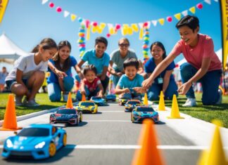 Sjove aktiviteter til festivalen med fjernstyrede biler