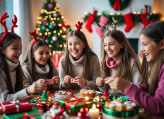 Sjove juleaktiviteter for piger og idéer til julefrokostaktiviteter