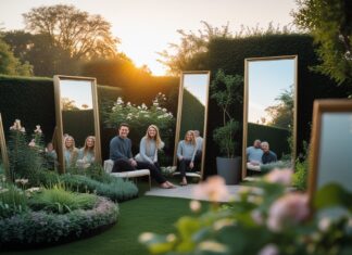 Skab hygge i haven med stilfulde gulvspejle til hjemmet