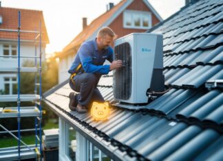 Spar energi og penge med en effektiv varmepumpe i Køge under tagrenovering i Esbjerg