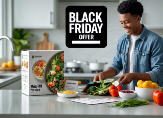 Spar på madbudgettet med måltidskasser til 1 person ved black friday-tilbud