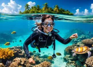 Unikke oplevelsesgaver til hende der elsker dykkerferie i eksotiske destinationer