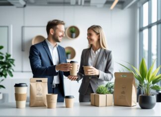 Bæredygtige gaver til kunder der reducerer co2-udledning