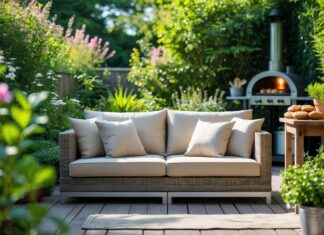 Bagning i det fri: skab den perfekte udendørs oase med en udendørs sofa til haven