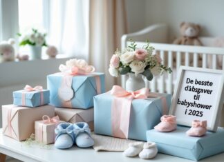 De bedste dåbsgaver til babyshower i 2025