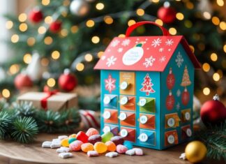 Den perfekte julekalender med slik til 9-årige børn