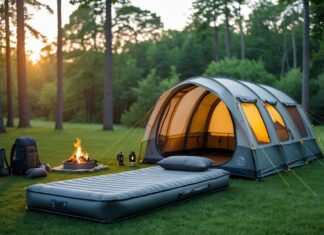 Den ultimative guide til komfortabel camping med luftmadras og tunneltelt