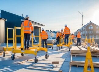 Effektive løsninger til byggeprojekter i Farum med arbejdsbukke i fokus