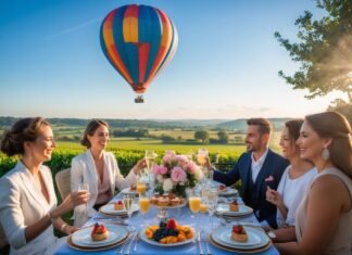 En uforglemmelig dag med luftballon og luksusbrunch