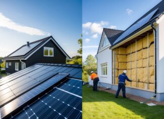Energibesparelser med nyt tag i Hinnerup og effektiv hulmursisolering i Silkeborg