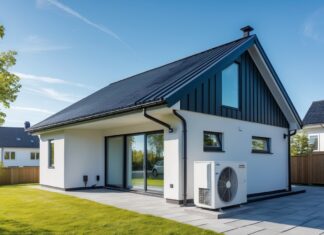 Energibesparelser med nyt tag og varmepumpe i Langeskov