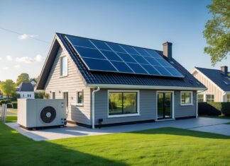 Energibesparelser med nyt tag og varmepumpe i Nyborg