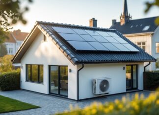 Energibesparelser med varmepumper og nyt tag i Roskilde