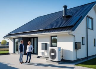 Energibesparelser med varmepumper og nyt tag på Amager