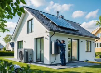 Energibesparelser ved renovering af hus Djursland med varmepumpe