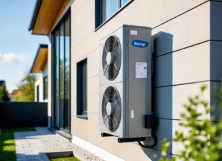 Energibesparende facaderenovering med varmepumpe i Borup